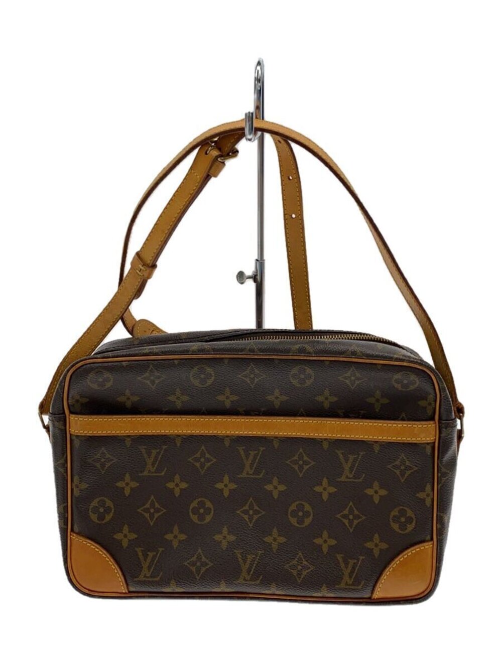 LOUIS VUITTON Trocadero Canvas Brown
